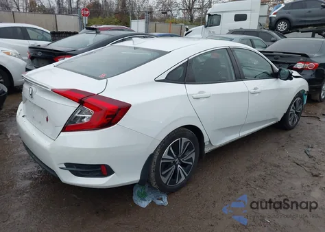 2017 Honda Civic Ex-T from USA, damaged, VIN 2HGFC1F31HH656791